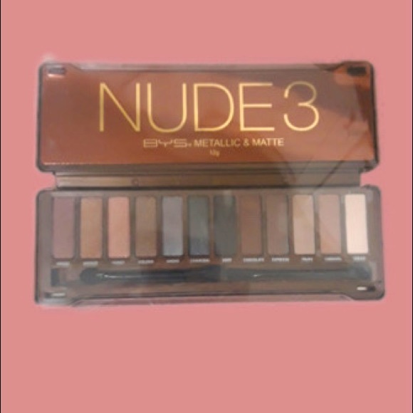 NUDE Other - BYS NUDE3 Eyeshadow Palette - NWT